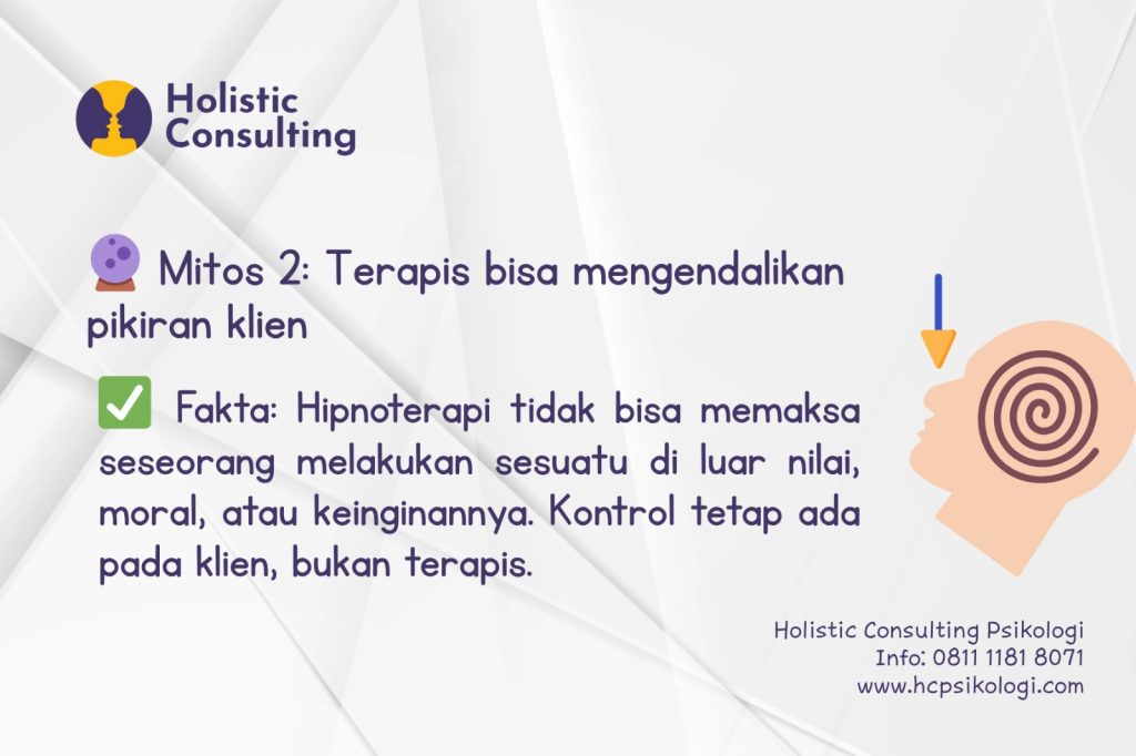 FAKTA DAN MITOS HIPNOTERAPI