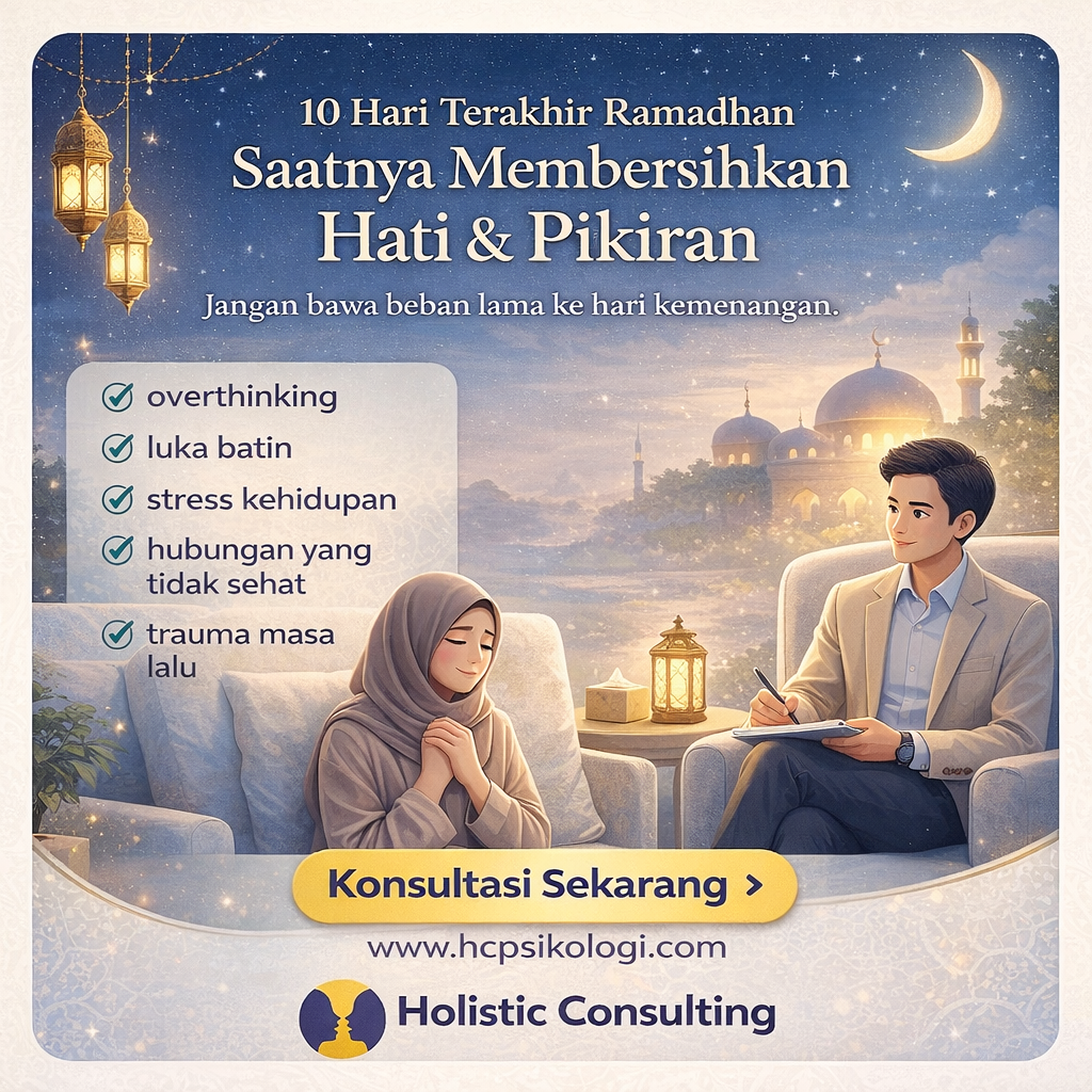 Konsultasi Psikologi & Hypnotherapy di Cibubur untuk 10 Hari Terakhir Ramadhan